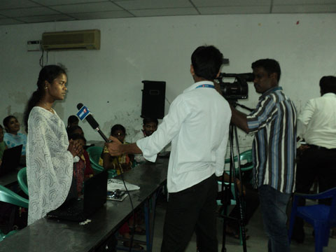 Adaptive Education classes for visually impaired in workshop 2015 image5